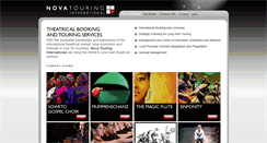 Desktop Screenshot of novatouring.com